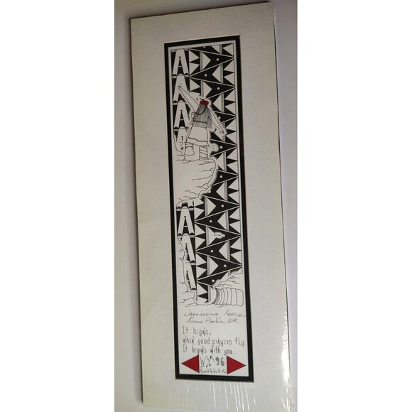 Gary Keene Signed Print, It Begins When Good Prayers Fly It Begins With You Art - Picture 1 of 5